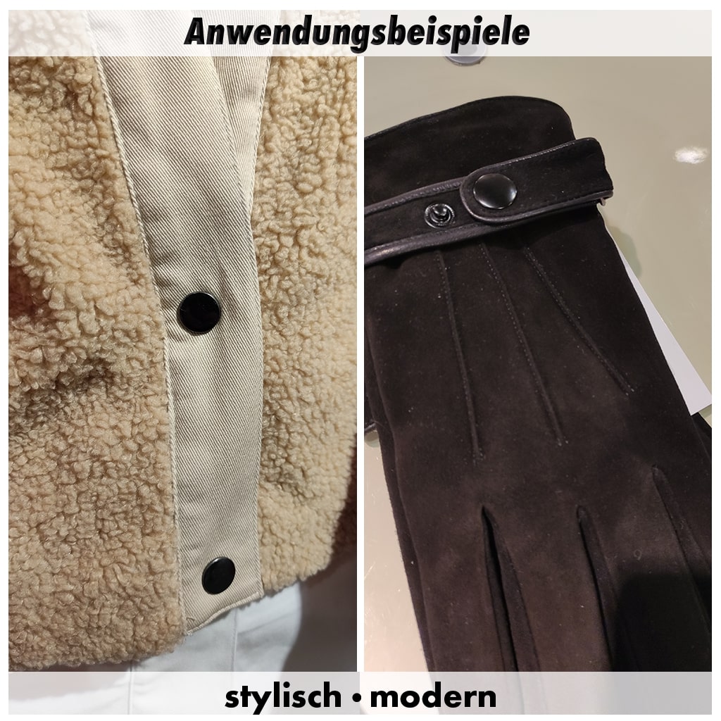 Anwendungsbeispiel — S-Feder druckknopf