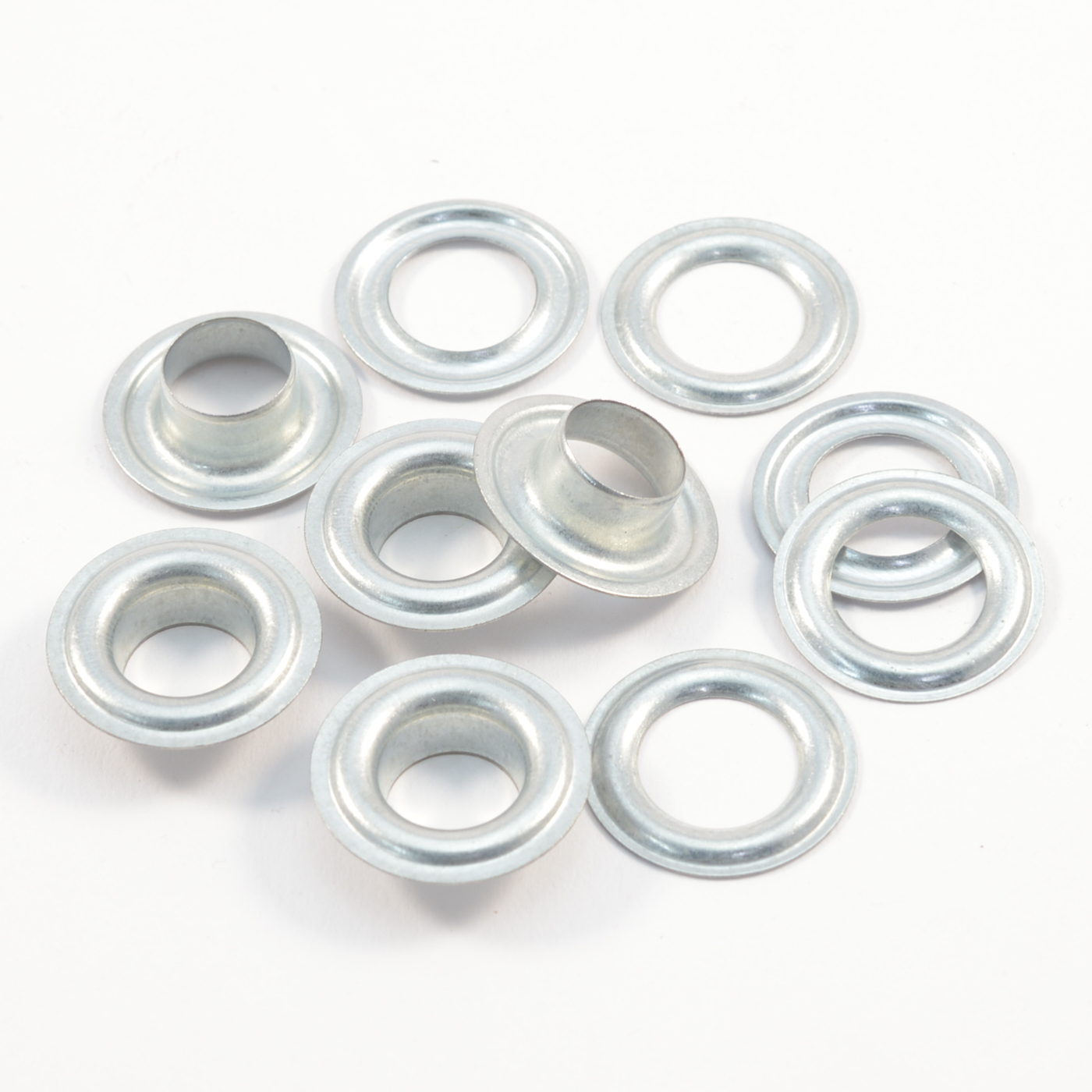 Produktabbildung - DIN-Ösen 10 14 mm verzinkt