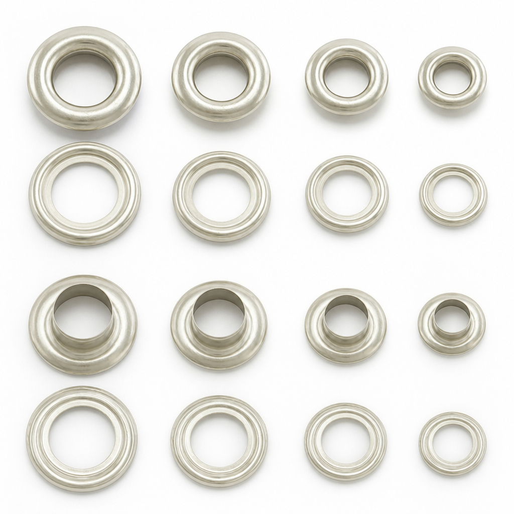 Produktabbildung - Ösen Silber